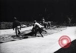 Image of French soldiers unfolding uninflated observation balloon France, 1916, second 24 stock footage video 65675027329