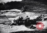 Image of French soldiers unfolding uninflated observation balloon France, 1916, second 34 stock footage video 65675027329