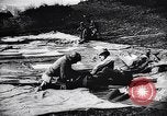 Image of French soldiers unfolding uninflated observation balloon France, 1916, second 35 stock footage video 65675027329