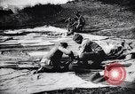 Image of French soldiers unfolding uninflated observation balloon France, 1916, second 36 stock footage video 65675027329