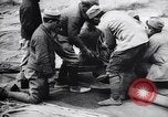 Image of French soldiers unfolding uninflated observation balloon France, 1916, second 41 stock footage video 65675027329