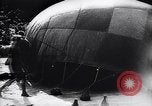 Image of French soldiers unfolding uninflated observation balloon France, 1916, second 55 stock footage video 65675027329