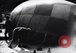 Image of French soldiers unfolding uninflated observation balloon France, 1916, second 56 stock footage video 65675027329