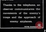 Image of French military observer in balloon France, 1916, second 1 stock footage video 65675027330
