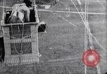 Image of French military observer in balloon France, 1916, second 21 stock footage video 65675027330