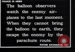 Image of French observation balloon France, 1916, second 8 stock footage video 65675027332