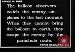 Image of French observation balloon France, 1916, second 12 stock footage video 65675027332