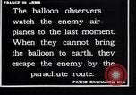 Image of French observation balloon France, 1916, second 13 stock footage video 65675027332
