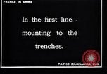Image soldats français occupent des tranchées Bois Carre France, 1916, de la seconde 6 séquences d'archives historiques vidéo 65675027335