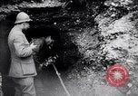Image of French troops drill a Sap tunnel France, 1916, second 13 stock footage video 65675027337