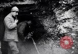 Image of French troops drill a Sap tunnel France, 1916, second 17 stock footage video 65675027337