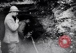 Image of French troops drill a Sap tunnel France, 1916, second 18 stock footage video 65675027337