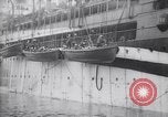 Image of Sailors launch lifeboats New York United States USA, 1918, second 41 stock footage video 65675027341
