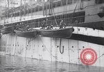Image of Sailors launch lifeboats New York United States USA, 1918, second 42 stock footage video 65675027341