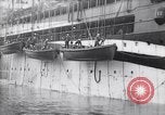 Image of Sailors launch lifeboats New York United States USA, 1918, second 44 stock footage video 65675027341