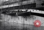 Image of Sailors launch lifeboats New York United States USA, 1918, second 46 stock footage video 65675027341