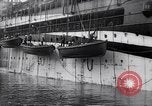 Image of Sailors launch lifeboats New York United States USA, 1918, second 47 stock footage video 65675027341