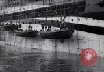 Image of Sailors launch lifeboats New York United States USA, 1918, second 51 stock footage video 65675027341