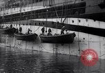 Image of Sailors launch lifeboats New York United States USA, 1918, second 53 stock footage video 65675027341