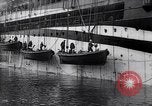 Image of Sailors launch lifeboats New York United States USA, 1918, second 54 stock footage video 65675027341