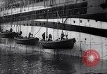 Image of Sailors launch lifeboats New York United States USA, 1918, second 56 stock footage video 65675027341