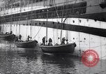 Image of Sailors launch lifeboats New York United States USA, 1918, second 59 stock footage video 65675027341