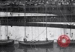Image of Sailors launch lifeboats New York United States USA, 1918, second 62 stock footage video 65675027341