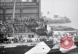 Image of US troop ship backing out of berth New York United States USA, 1918, second 6 stock footage video 65675027343
