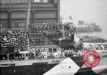 Image of US troop ship backing out of berth New York United States USA, 1918, second 7 stock footage video 65675027343