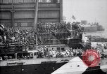 Image of US troop ship backing out of berth New York United States USA, 1918, second 8 stock footage video 65675027343