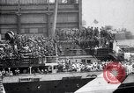 Image of US troop ship backing out of berth New York United States USA, 1918, second 9 stock footage video 65675027343