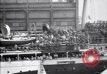 Image of US troop ship backing out of berth New York United States USA, 1918, second 14 stock footage video 65675027343