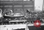 Image of US troop ship backing out of berth New York United States USA, 1918, second 17 stock footage video 65675027343
