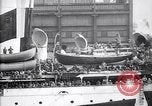 Image of US troop ship backing out of berth New York United States USA, 1918, second 21 stock footage video 65675027343