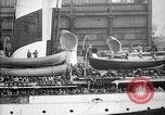 Image of US troop ship backing out of berth New York United States USA, 1918, second 23 stock footage video 65675027343