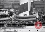 Image of US troop ship backing out of berth New York United States USA, 1918, second 28 stock footage video 65675027343