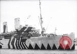 Image of United States troops fill top deck of ship New York United States USA, 1918, second 3 stock footage video 65675027346