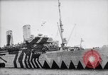 Image of United States troops fill top deck of ship New York United States USA, 1918, second 4 stock footage video 65675027346