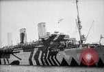 Image of United States troops fill top deck of ship New York United States USA, 1918, second 12 stock footage video 65675027346