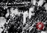Image of United States troops fill top deck of ship New York United States USA, 1918, second 26 stock footage video 65675027346