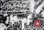 Image of United States troops fill top deck of ship New York United States USA, 1918, second 28 stock footage video 65675027346
