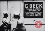 Image of United States troops fill top deck of ship New York United States USA, 1918, second 34 stock footage video 65675027346