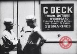 Image of United States troops fill top deck of ship New York United States USA, 1918, second 35 stock footage video 65675027346