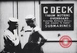 Image of United States troops fill top deck of ship New York United States USA, 1918, second 36 stock footage video 65675027346