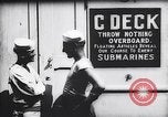 Image of United States troops fill top deck of ship New York United States USA, 1918, second 38 stock footage video 65675027346