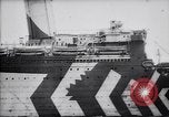 Image of Camouflaged troop ship World War I New York United States USA, 1918, second 21 stock footage video 65675027347
