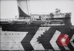 Image of Camouflaged troop ship World War I New York United States USA, 1918, second 23 stock footage video 65675027347