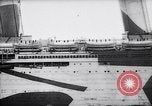 Image of Camouflaged troop ship World War I New York United States USA, 1918, second 35 stock footage video 65675027347