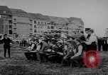 Standbild Deutsche Landsturm Miliz Training in Ersten Weltkrieg Berlin Deutschland, 1914, aus Sekunde 53 historischem Filmmaterial Videoclip 65675027382