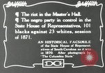 Standbild Negro Gesetzgeber South Carolina United States USA, 1916, aus Sekunde 11 historischem Filmmaterial Videoclip 65675027384